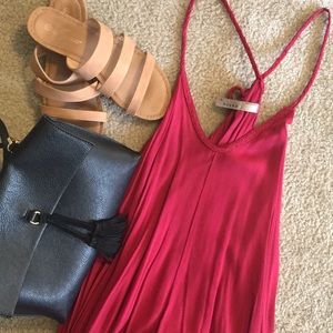 Boutique Maroon Dress